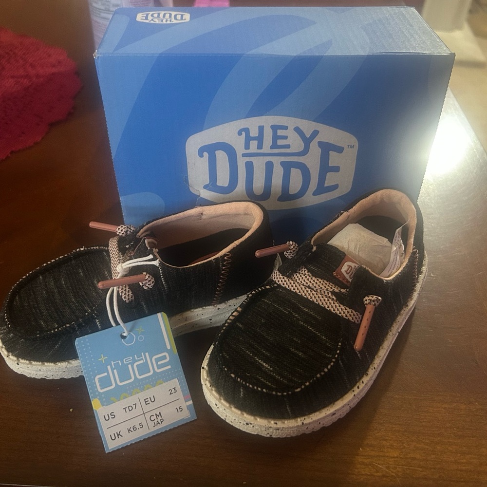 Hey Dude Black Comfortable Casual Style shoe